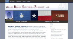 Desktop Screenshot of abhr.com