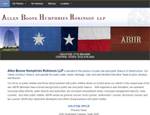 Tablet Screenshot of abhr.com